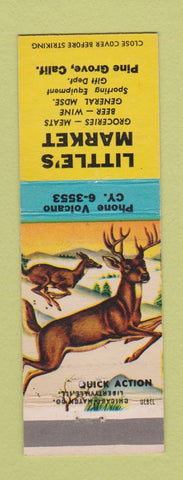 Matchbook Cover - Little's Market Pine Grove CA
