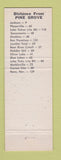 Matchbook Cover - Little's Market Pine Grove CA