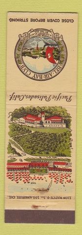 Matchbook Cover - Bel Air Bay Club Pacific Palisades CA
