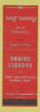 Matchbook Cover - Raven Inn Pacoima CA