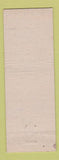 Matchbook Cover - Monterey Park Florist Flowers CA