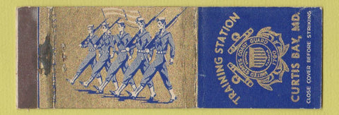 Matchbook Cover - Training Station Curtis Bay MD WEAR