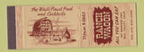 Matchbook Cover - Ranch Wagon Mill Valley CA