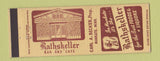 Matchbook Cover - Rathskeller Bar Cafe Mankato MN