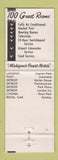 Matchbook Cover - Fairlane Inn Motel Dearborn MI WEAR