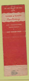 Matchbook Cover - City Center Motor Hotel Portland OR