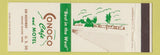 Matchbook Cover - Conoco Cafe and Motel Grand Island NE