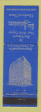 Matchbook Cover - The Belvedere Hotel Baltimore MD