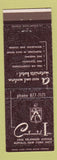 Matchbook Cover - Continental Inn Buffalo NY