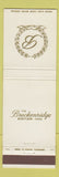 Matchbook Cover - Breckenridge Motor Inn St Petersburg FL Frontenac MO