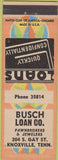 Matchbook Cover - Busch Loan Co Knoxville TN Pawn