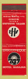 Matchbook Cover - Hotel Barajas Disco Madrid Spain WEAR