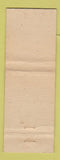 Matchbook Cover - Blue Top Cabins Ogdensburg NY