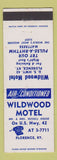 Matchbook Cover - Wildwood Motel Florence KY