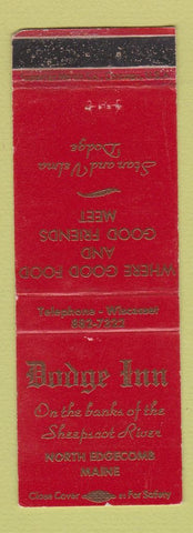 Matchbook Cover - Dodge Inn North Edgecomb ME WORN