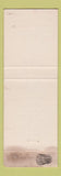 Matchbook Cover - Dodge Inn North Edgecomb ME WORN