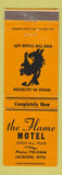 Matchbook Cover - Flame Motel Jackson WY