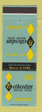 Matchbook Cover - Bethesdan Motor Hotel Bethesda MD