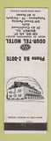 Matchbook Cover - Courtel M otel Quincy IL