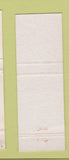 Matchbook Cover - Regency Restaurant Turnbridge Wells Kent UK