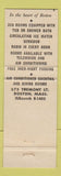 Matchbook Cover - Bradford Hotel Boston MA
