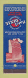 Matchbook Cover - Hotel Dixie New York City