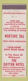 Matchbook Cover - Dayton Hotel Wildwood by the Sea NJ