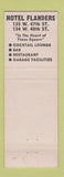 Matchbook Cover - Hotel Flanders New York City