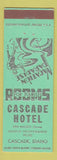 Matchbook Cover - Cascade Hotel Cascade ID