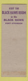 Matchbook Cover - Capital Hotel Black Hawk Hotel Fort Atkinson Madison WI