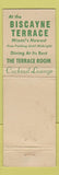 Matchbook Cover - Biscayne Terrace Hotel Miami FL