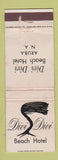 Matchbook Cover - Divi Divi Beach Hotel Aruba WEAR