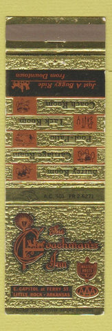 Matchbook Cover - Coachman's Inn Little Rock AR