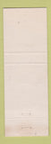 Matchbook Cover - Courtesy Inn Marion OH