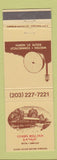 Matchbook Cover - Cobb's Mill Inn Weston CT
