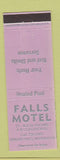 Matchbook Cover - Falls Motel Fergus Falls MN