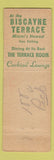 Matchbook Cover - Biscayne Terrace Hotel Miami FL WEAR