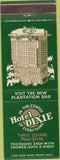 Matchbook Cover - Hotel Dixie New York City