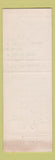 Matchbook Cover - Motel Fresno Fresno CA PINK