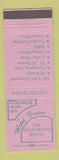Matchbook Cover - Motel Fresno Fresno CA LAVENDER
