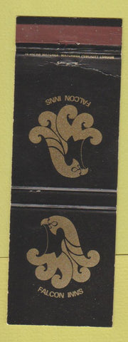 Matchbook Cover - Falcon Inns London UK England WEAR