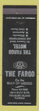 Matchbook Cover - The Fargo Motel Treasure Island FL