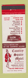Matchbook Cover - Country Squire Motel Gananoque ON