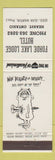 Matchbook Cover - Forde Lake Lodge Hearst ON