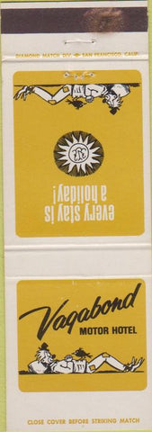 Matchbook Cover - Vagabond Motor Hotels