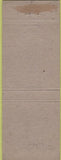 Matchbook Cover - Hotel Salisbury New Yrok City