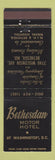 Matchbook Cover - Bethesdan Motor Hotel Washington DC Bethesda MD