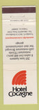 Matchbook Cover - Hotel Cocagne Eindhoven