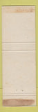 Matchbook Cover - Frenchman's Bay Motel Bar Harbor ME WEAR