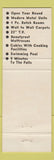Matchbook Cover - Falls Manor Motel Restaurant Niagara Falls ON